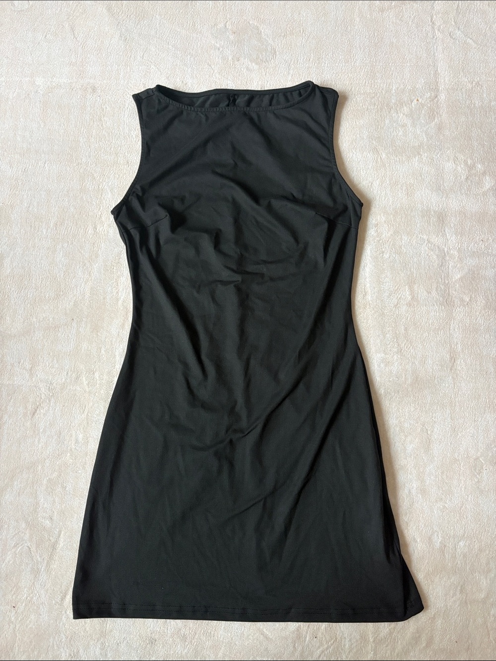 Black Sleeveless Sheath Dress - Women's Classic Tank Dress